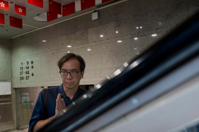 <p>Chung Pui-kuen, imprisoned former editor of Stand News</p>