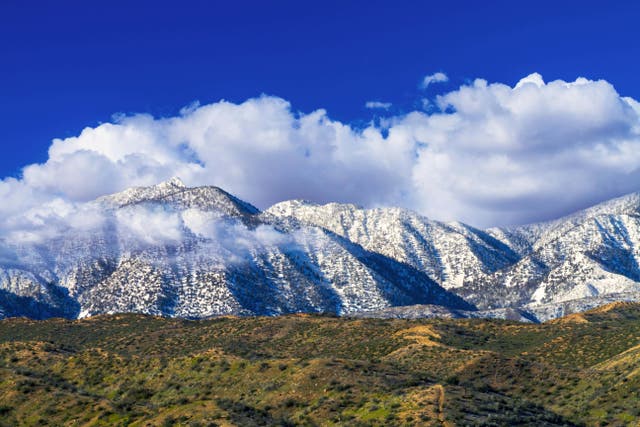 Paul Lowe was found dead in the San Gabriel Mountains in California (Alamy/PA)