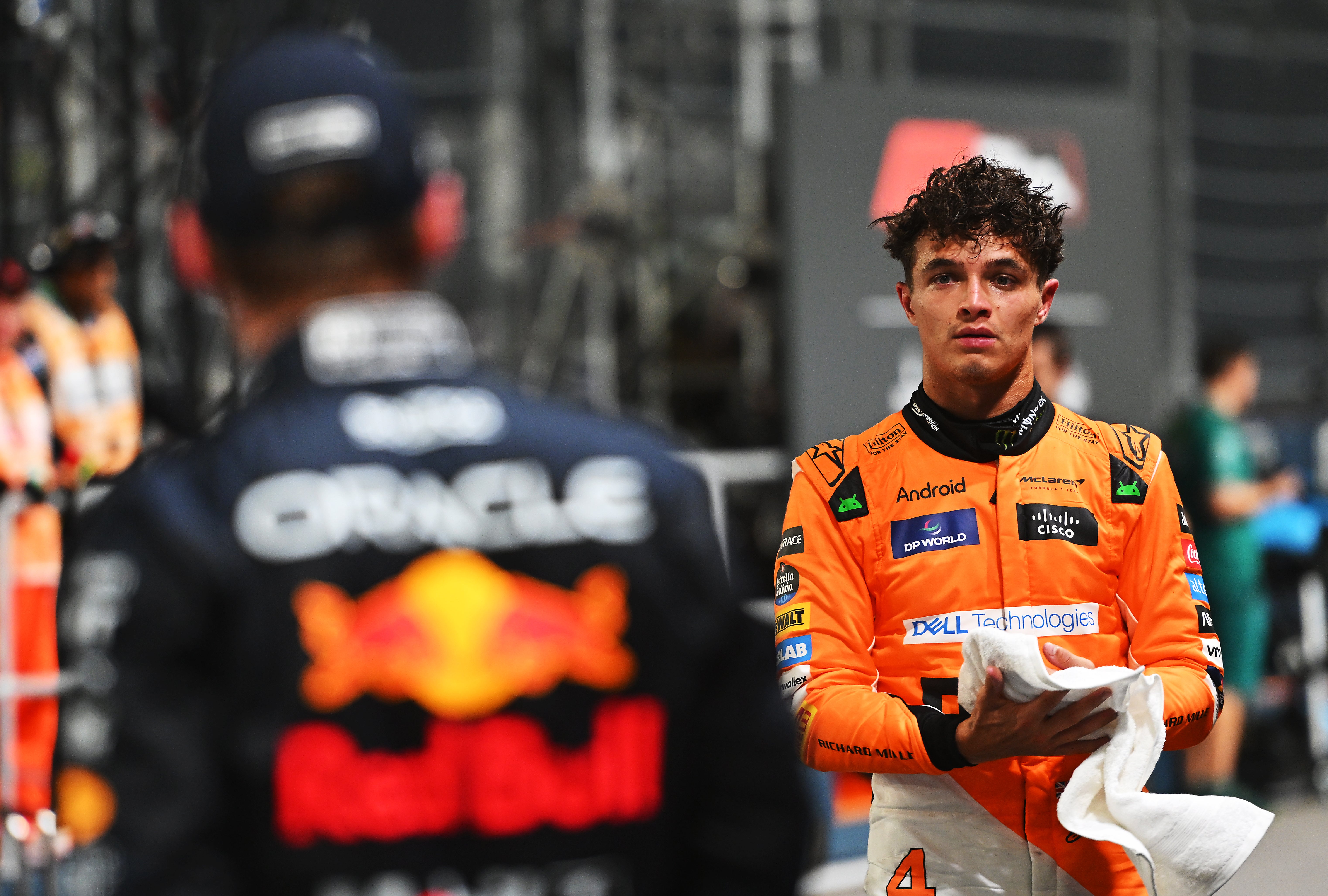 Lando Norris is chasing down Max Verstappen at the top of the drivers’ standings