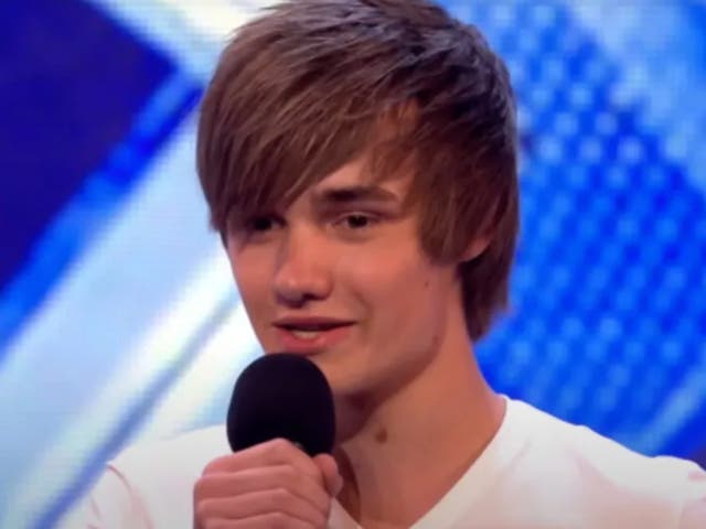 <p>Liam Payne on ‘The X Factor’</p>