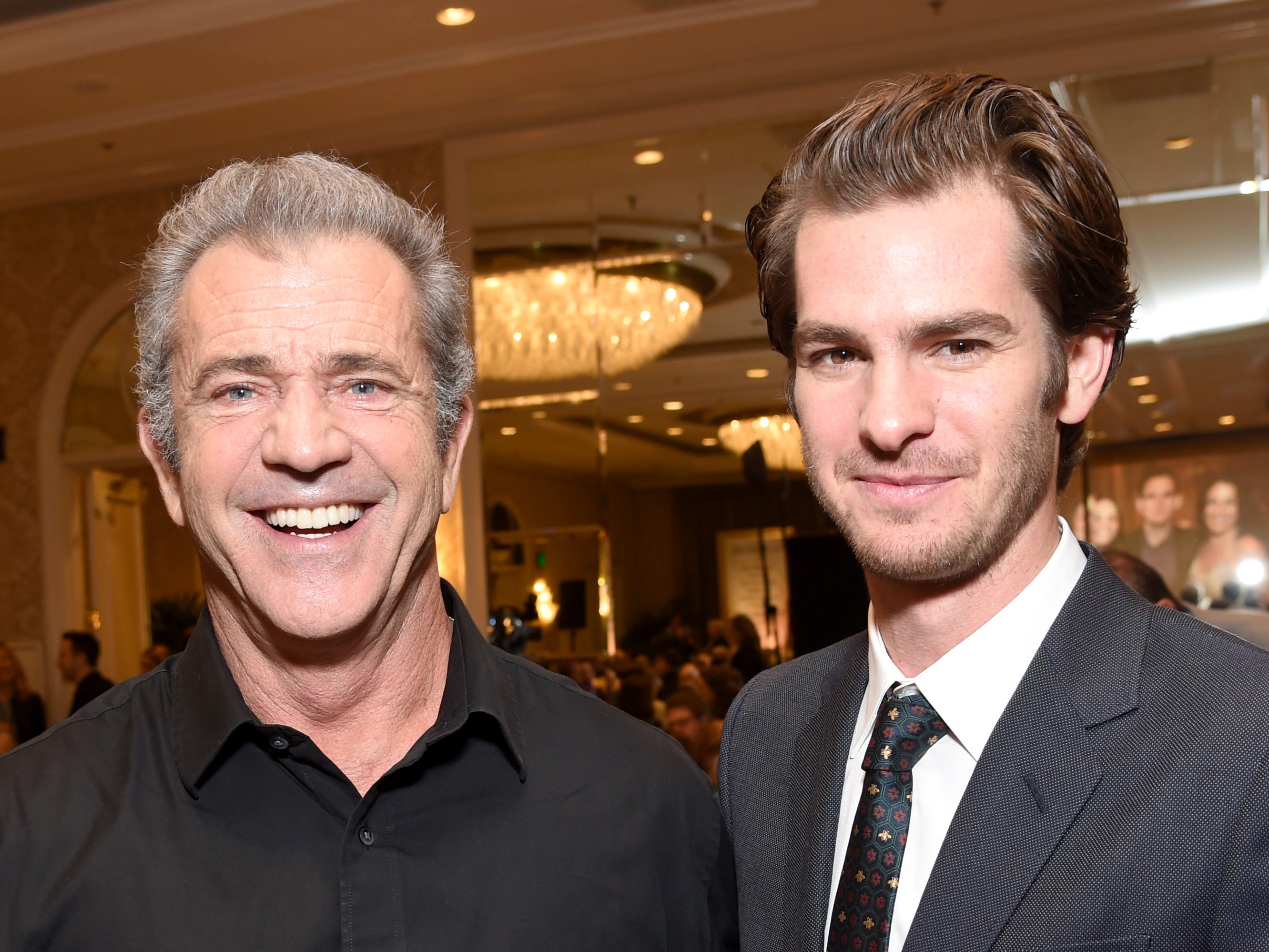 Mel Gibson and Andrew Garfield