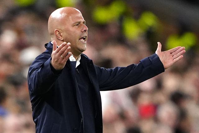 <p>Arne Slot is unhappy with Liverpool’s fixture on Saturday </p>