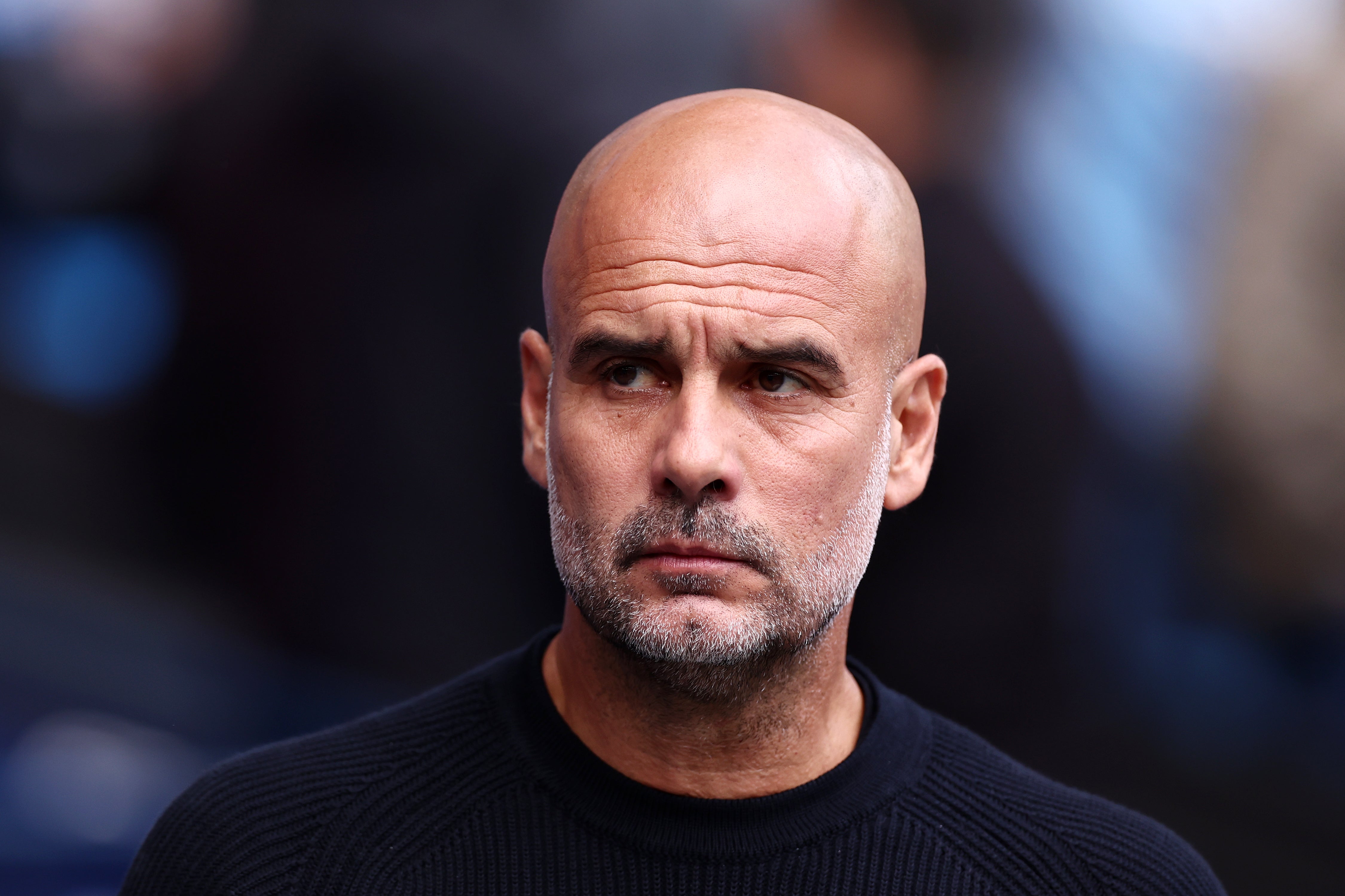 Guardiola has entered the final year of his Man City contract