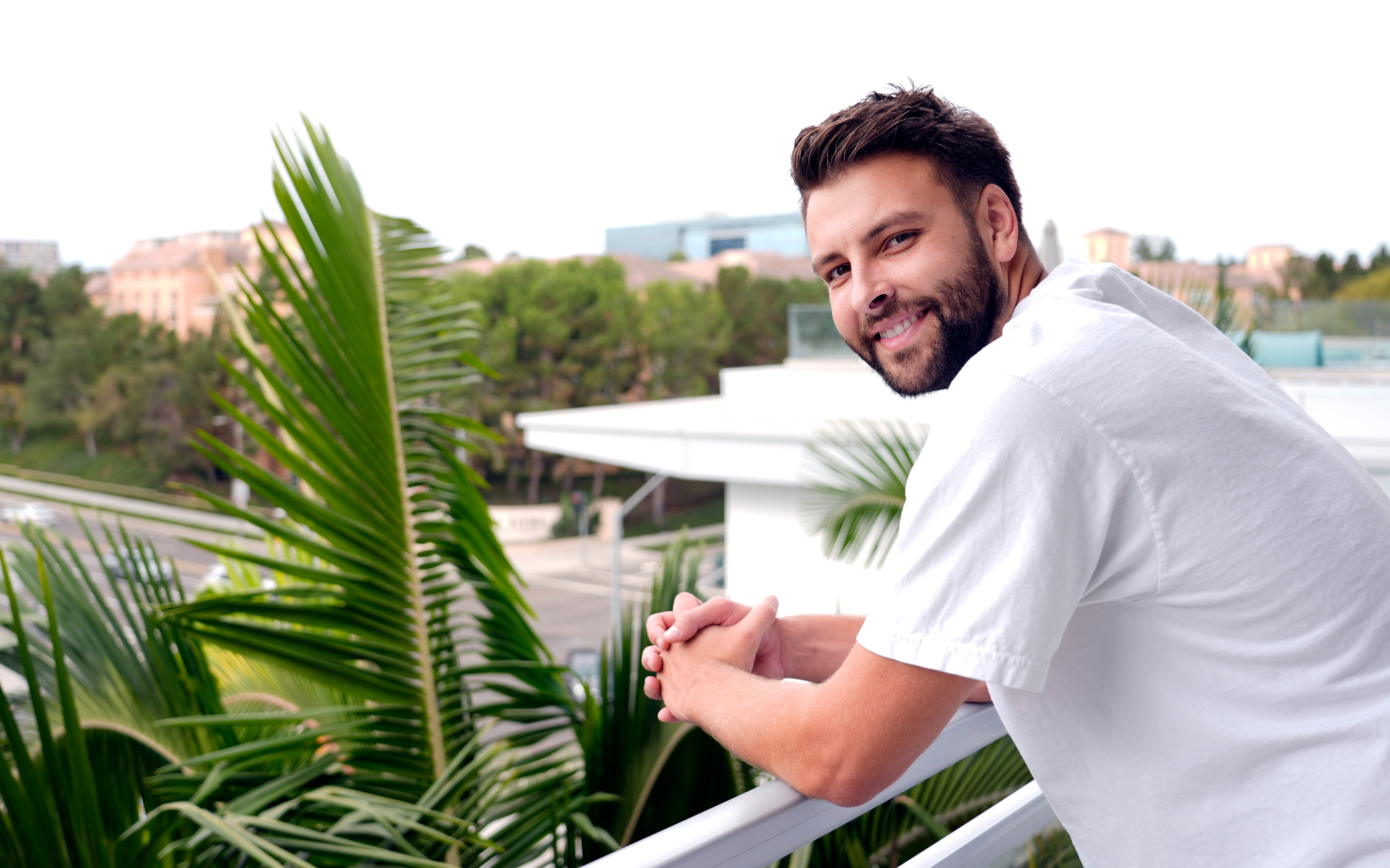 Influencer Jimmy Darts poses for a portrait, Monday, October 14, 2024, in Irvine