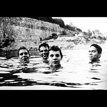 Slint in the cover art for their second album, ‘Spiderland'