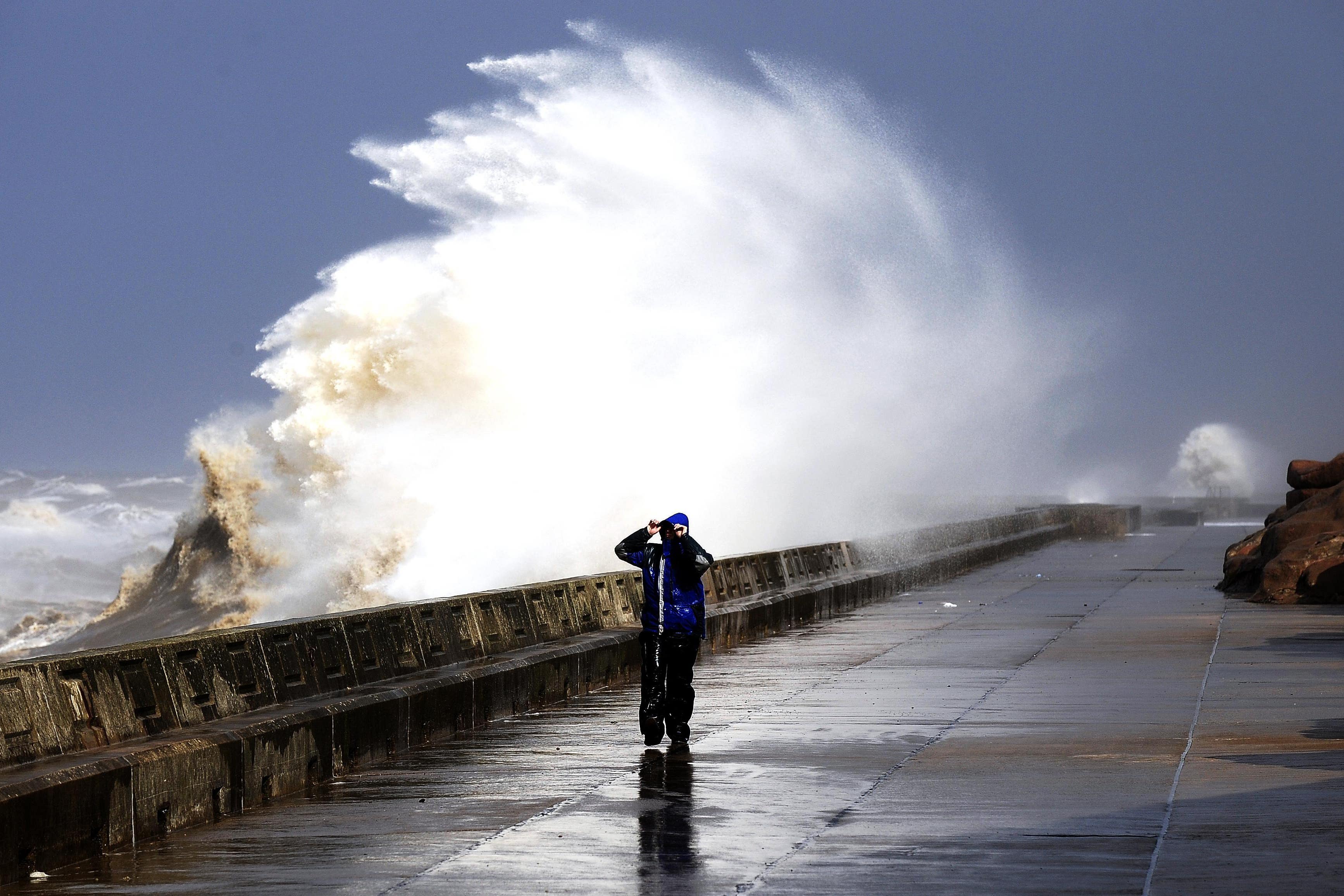 The amber warning will be in place on Sunday (John Giles/PA)