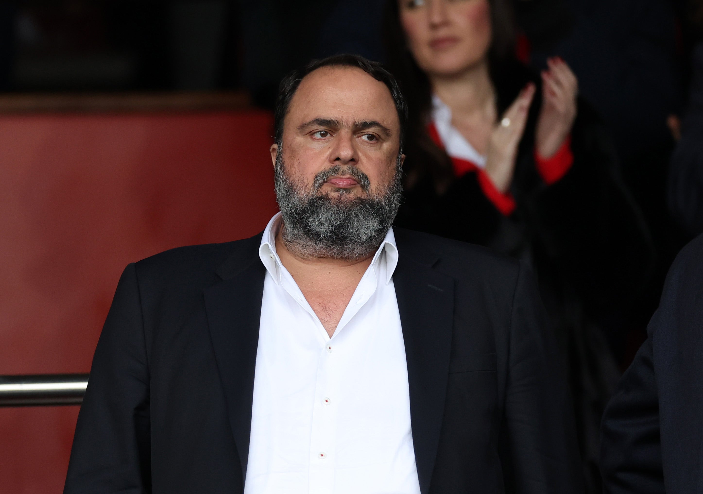 Evangelos Marinakis, owner of Nottingham Forest, has been banned from attending the next five matches