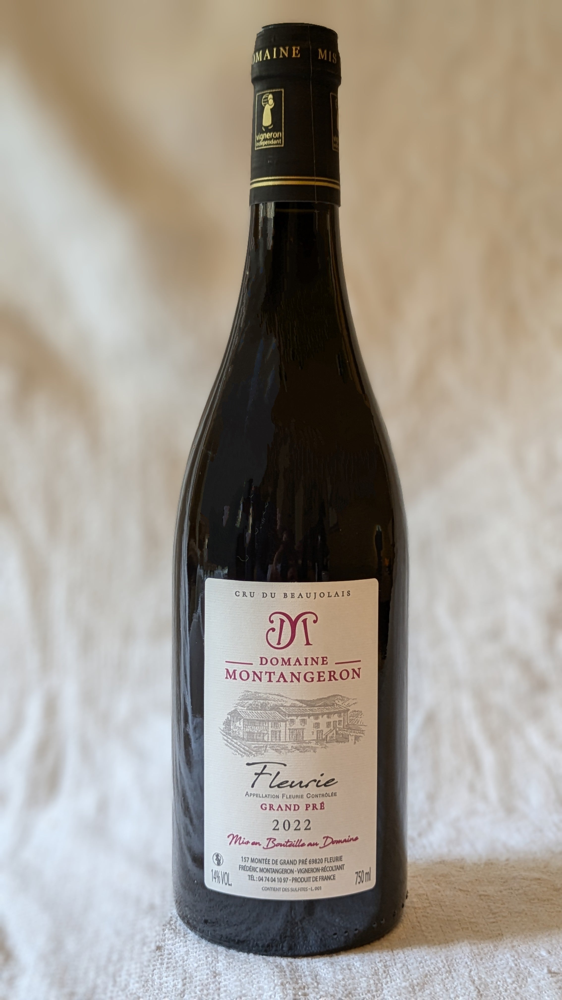 Fleurie Grand Pré wine