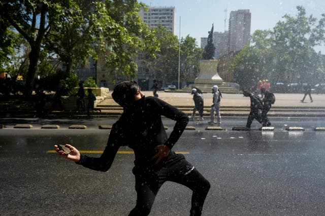 Chile Protest Anniversary