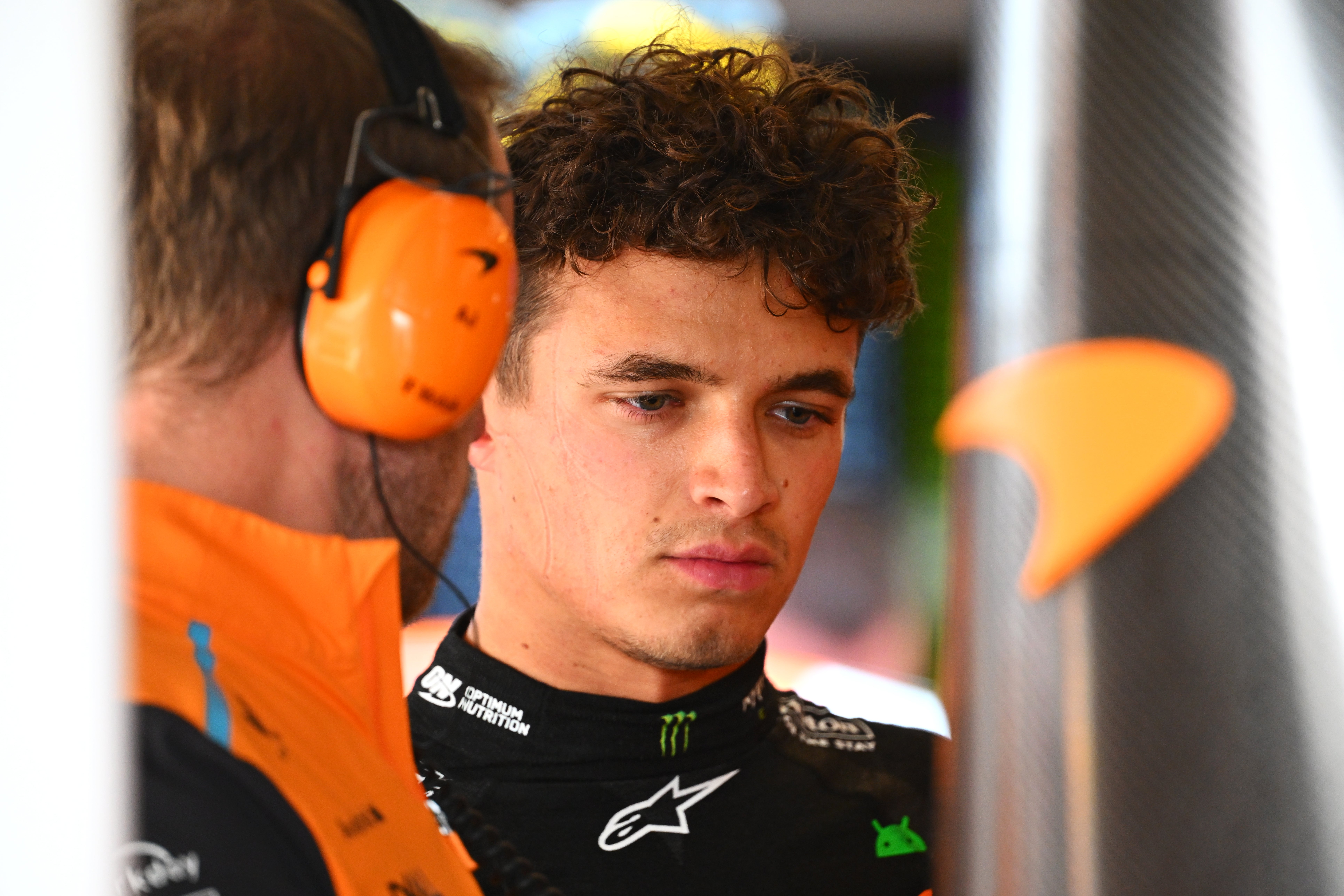 Lando Norris struggled on Friday in the US Grand Prix