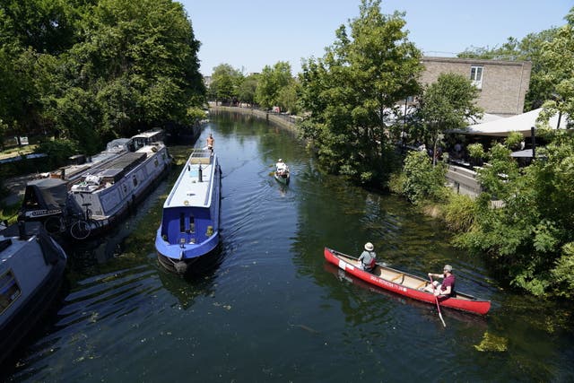 <p>The birds have been found on the Grand Union Canal in the Uxbridge area. Picture shows the canal, opened in 1805, near Maida Vale.</p>
