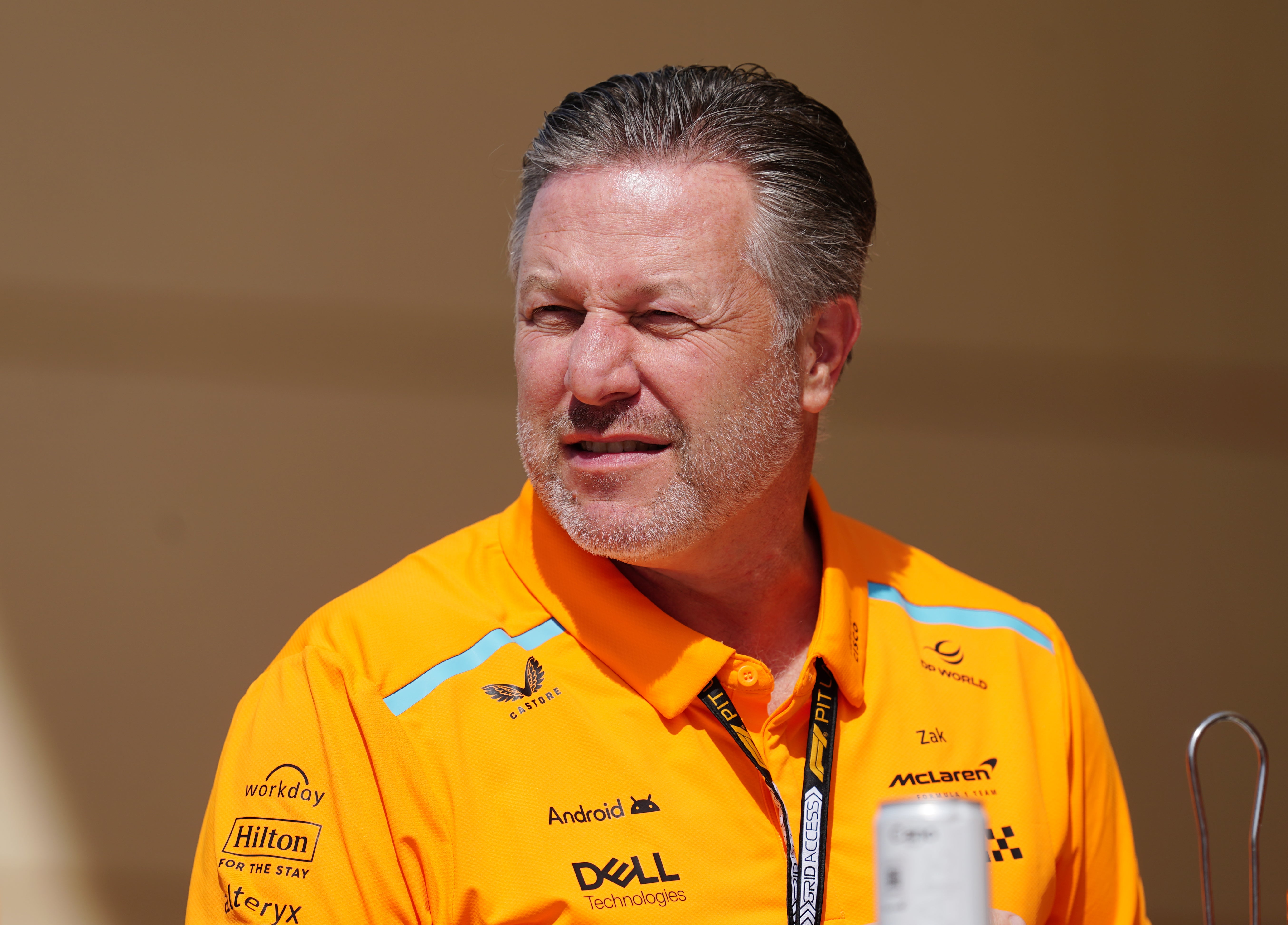 McLaren CEO Zak Brown (David Davies/PA)