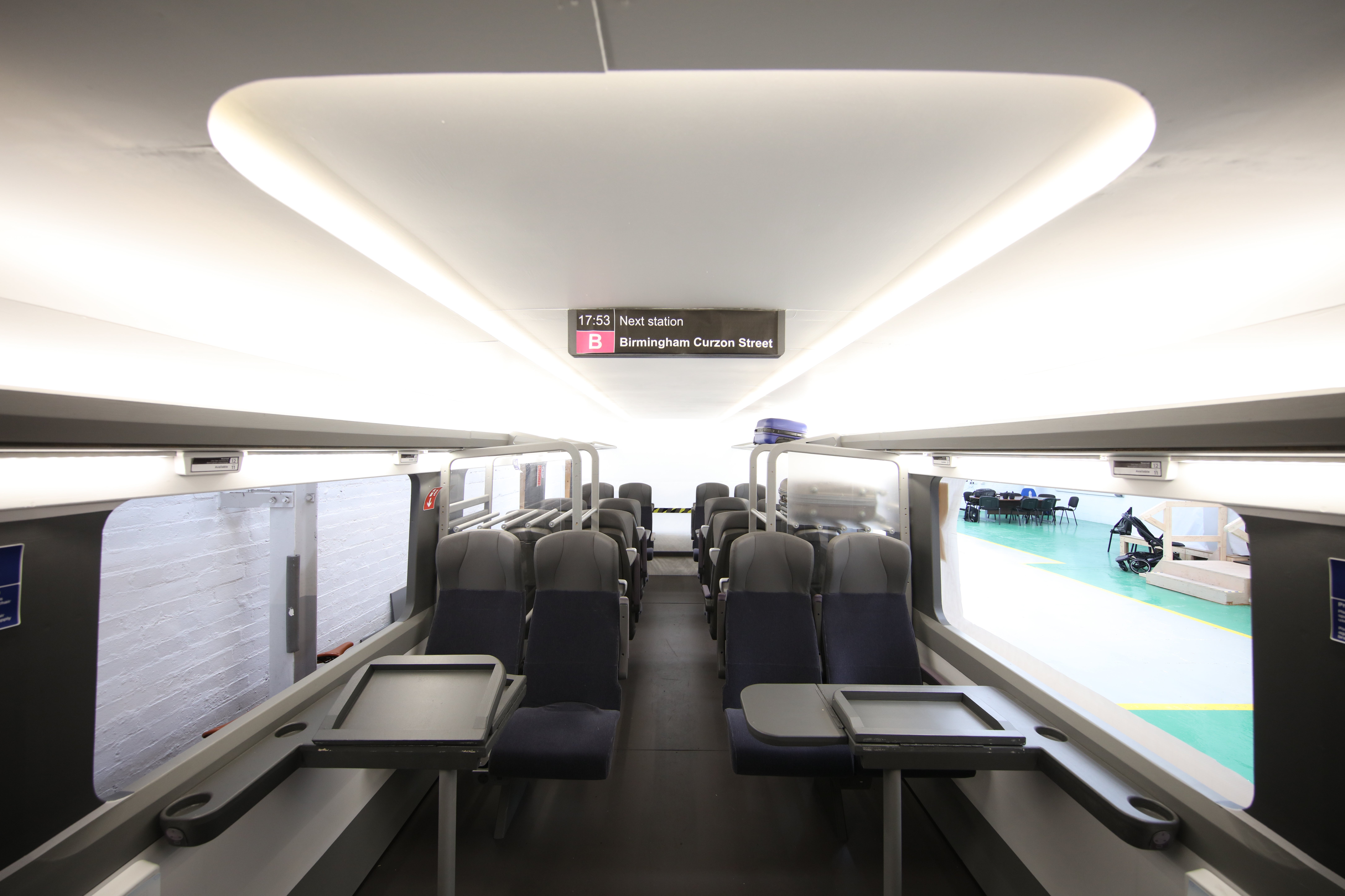 Hs2 Size Train HS2 unveils test designs as it aims to create UK’s ‘most comfortable ...