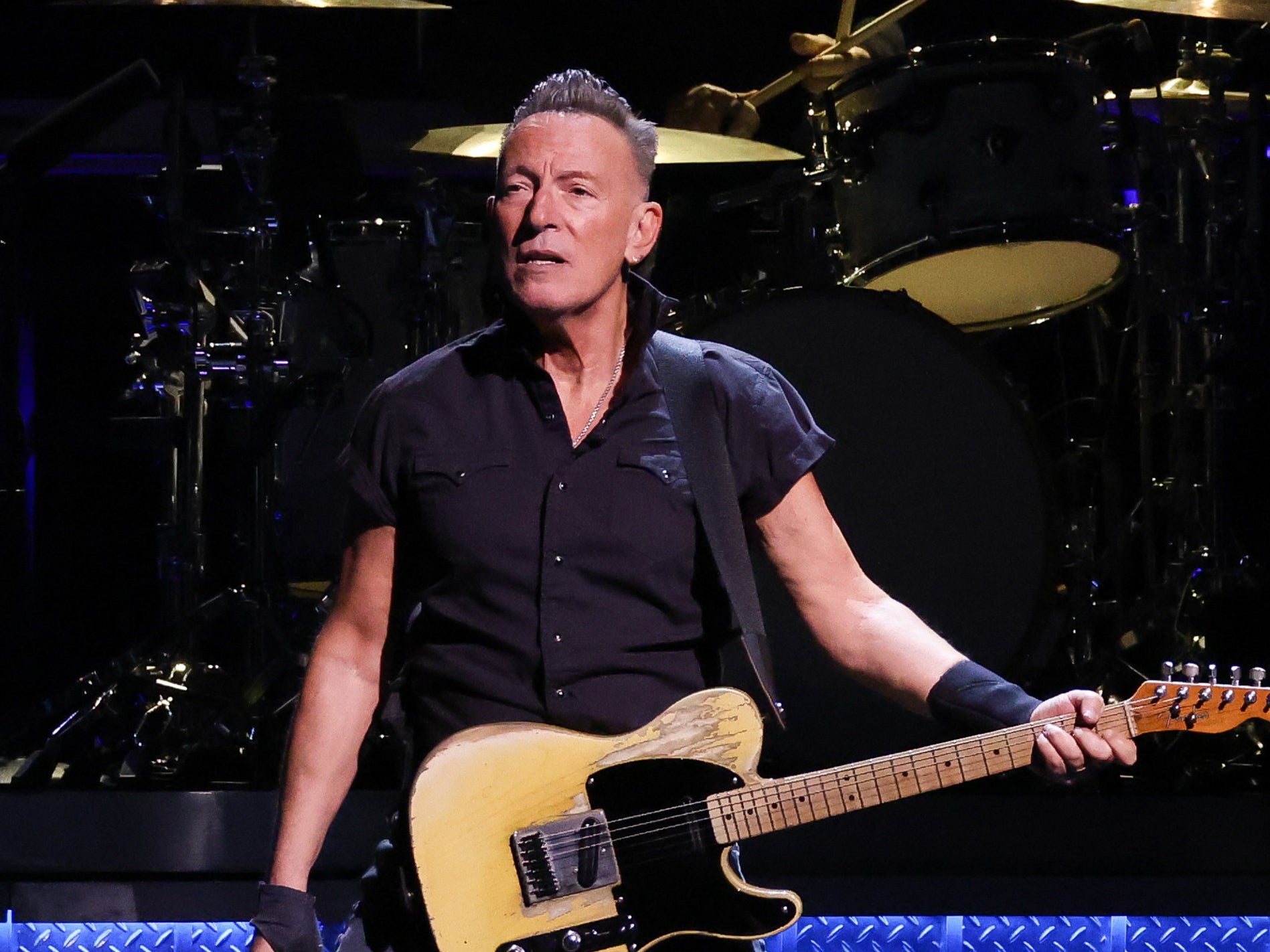 Brucre Springsteen maintained a toned physique well into his 70s