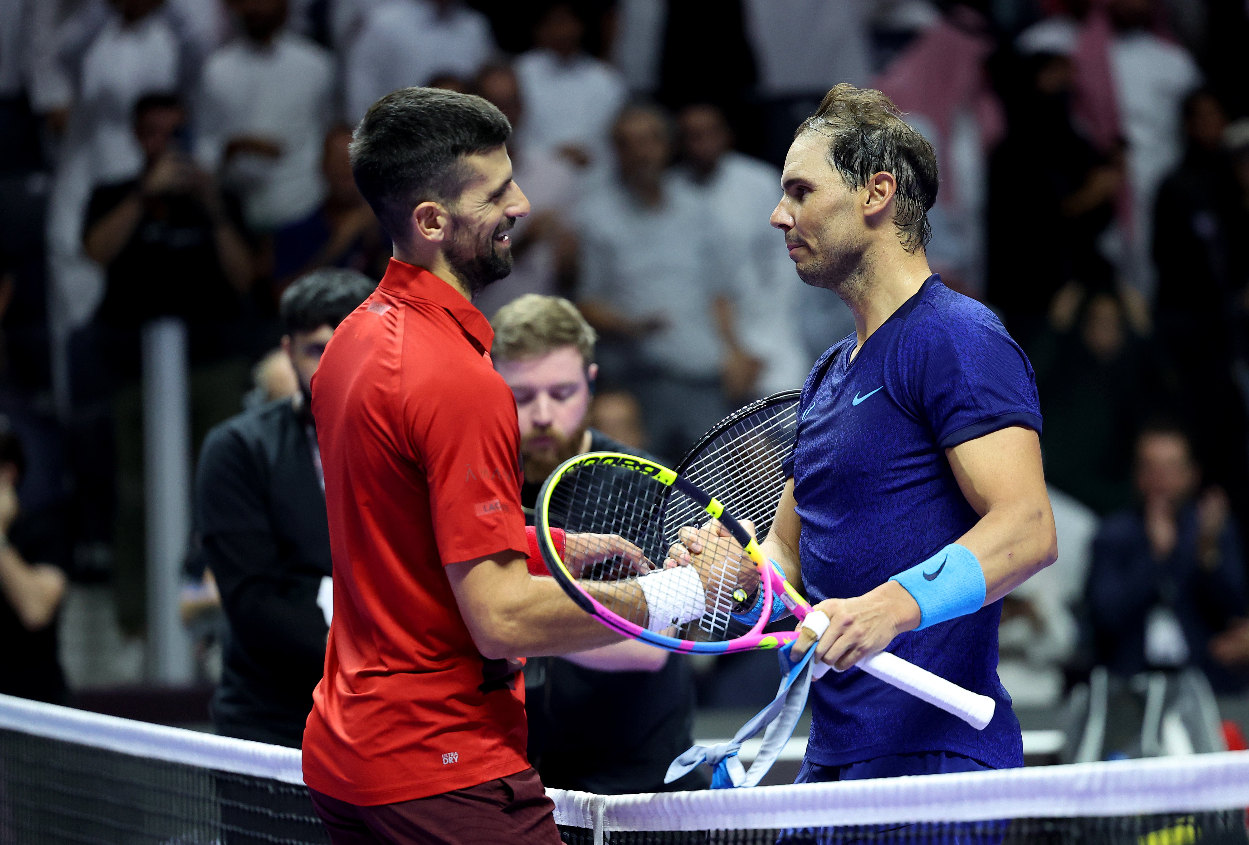 Djokovic triumphed in his final meeting with Nadal