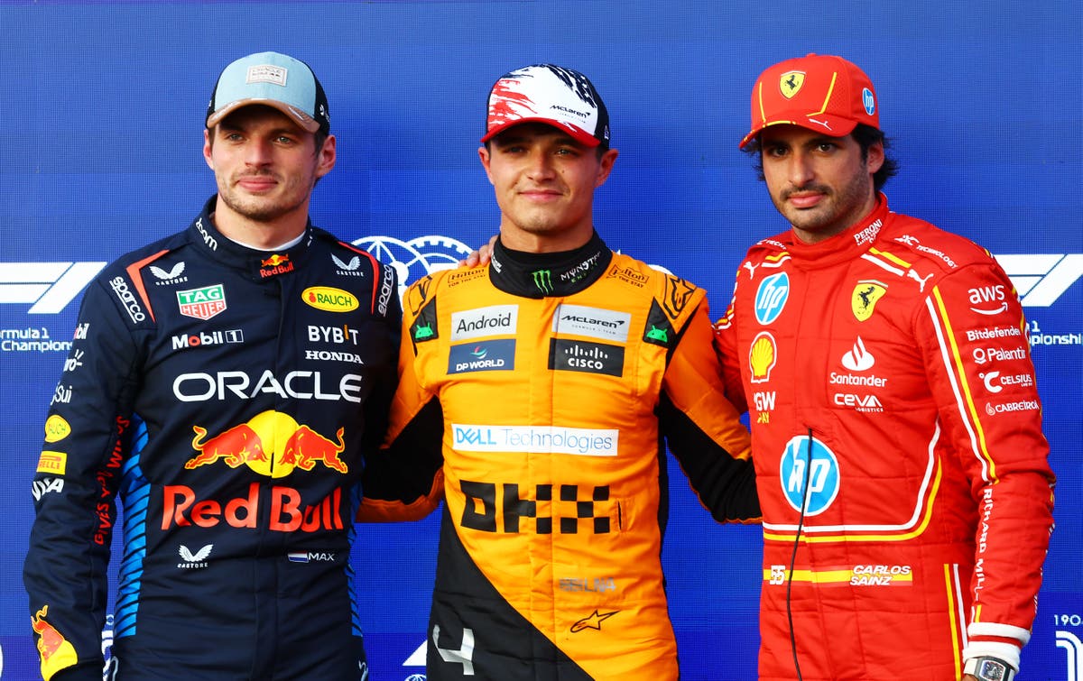 F1 grid: Starting positions for the US Grand Prix race after George Russell’s penalty