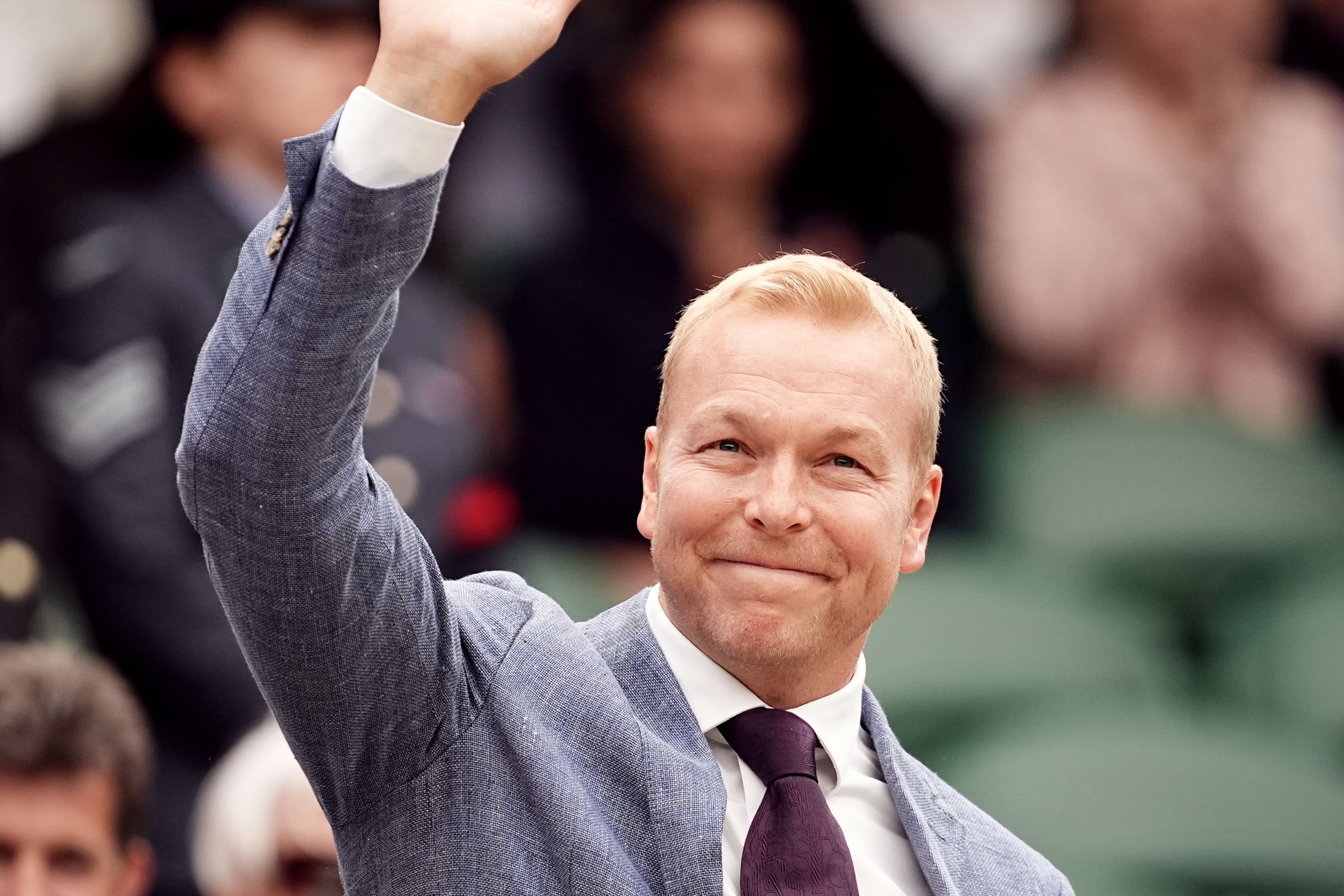 Sir Chris Hoy has been hailed as an inspiration and a hero (Aaron Chown/PA).