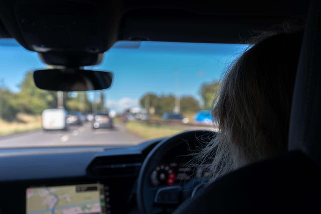 To aid police enforcement a ‘G’ should be added to young drivers’ number plates (Alamy/PA)