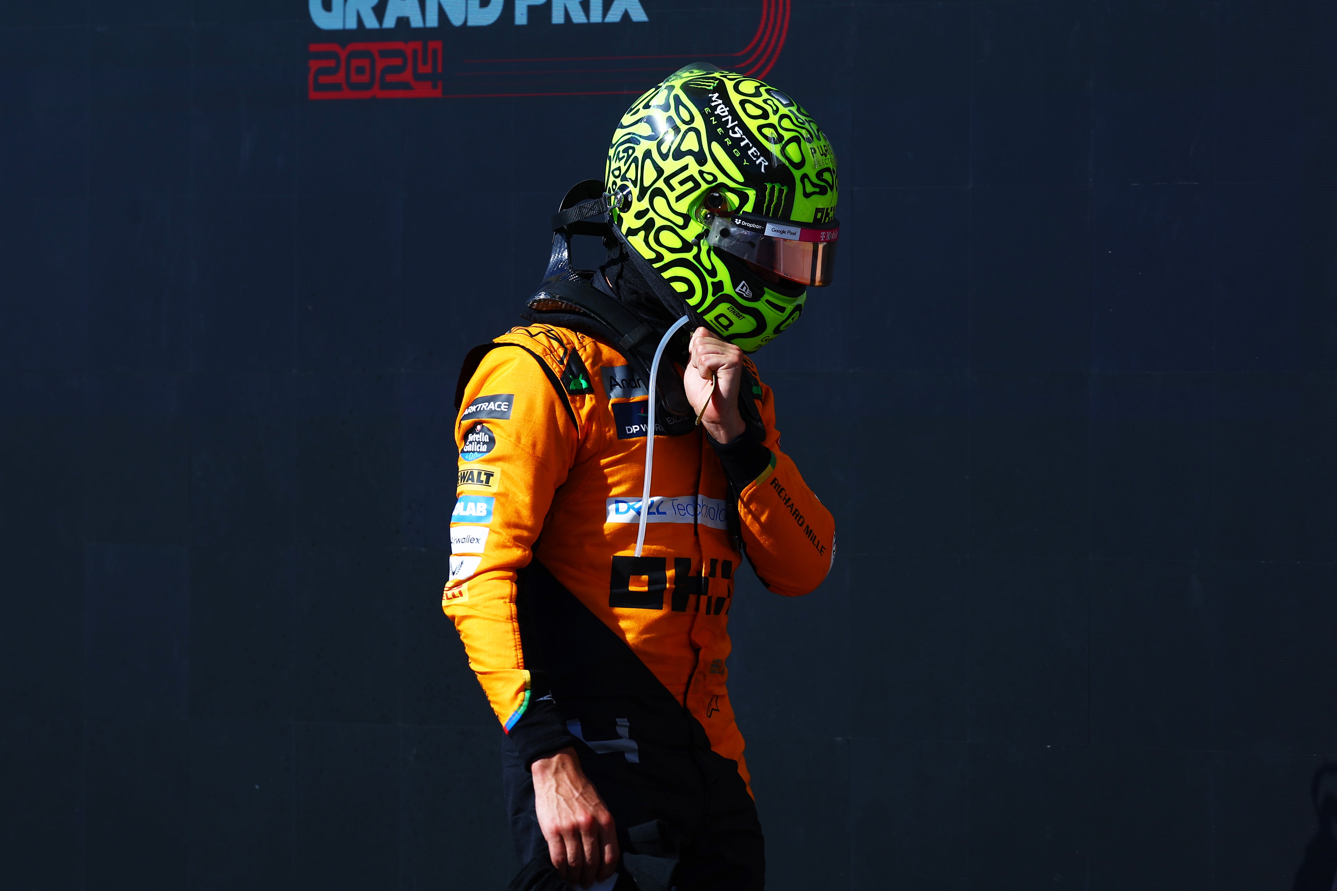 Lando Norris was given a five-second penalty which cost him a podium at the US Grand Prix