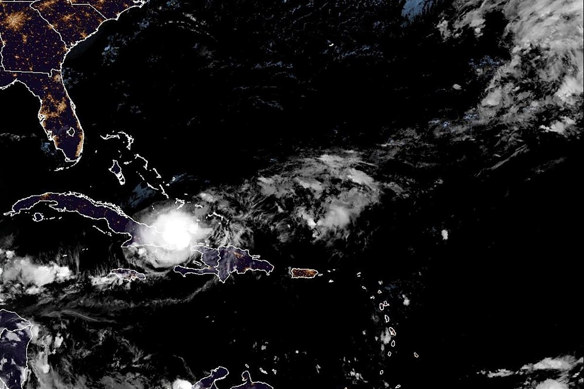 Tropical Storm Oscar swirls toward the Bahamas after hitting Cuba as a hurricane