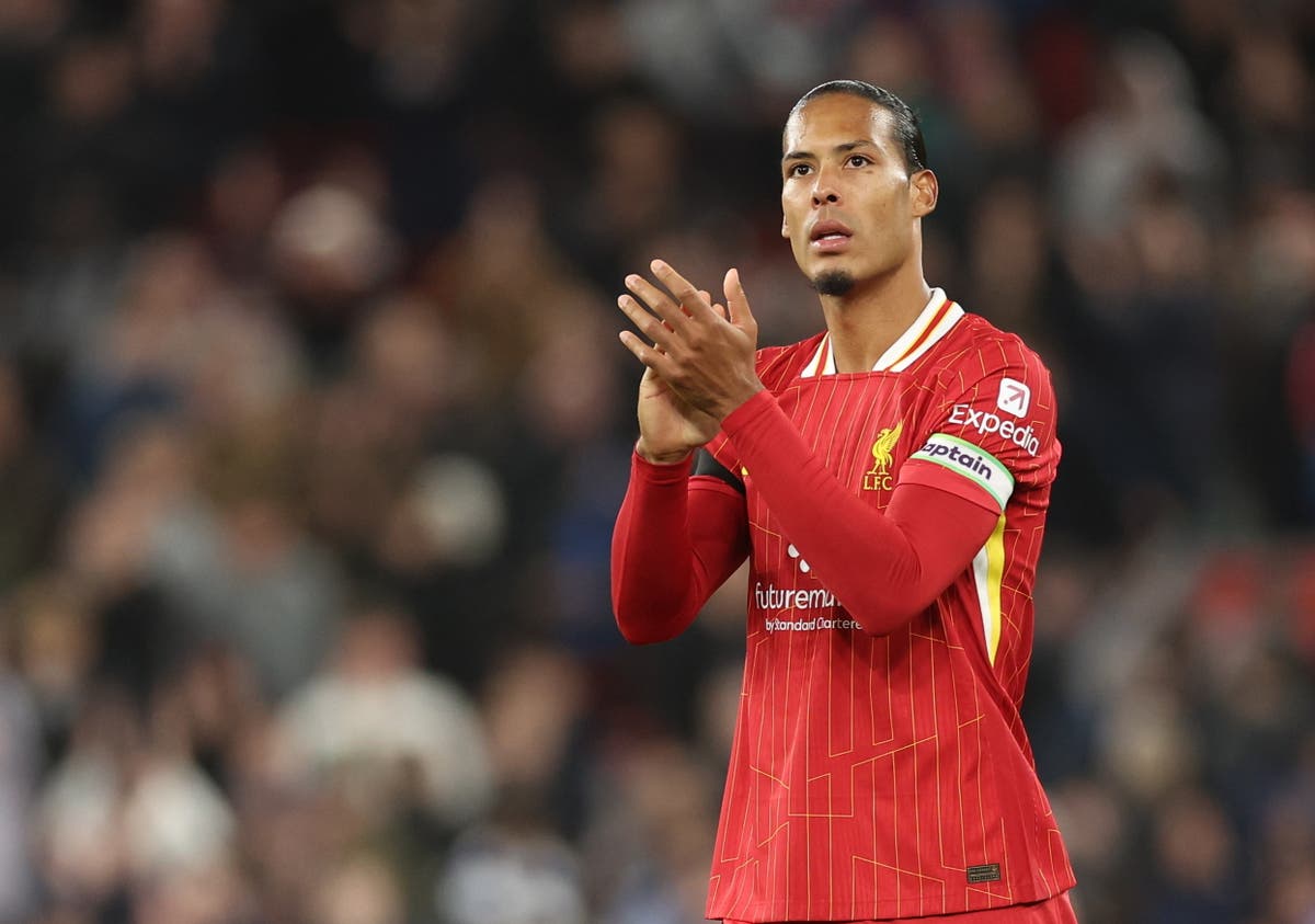 Liverpool captain Virgil van Dijk speaks out over Anfield contract talks