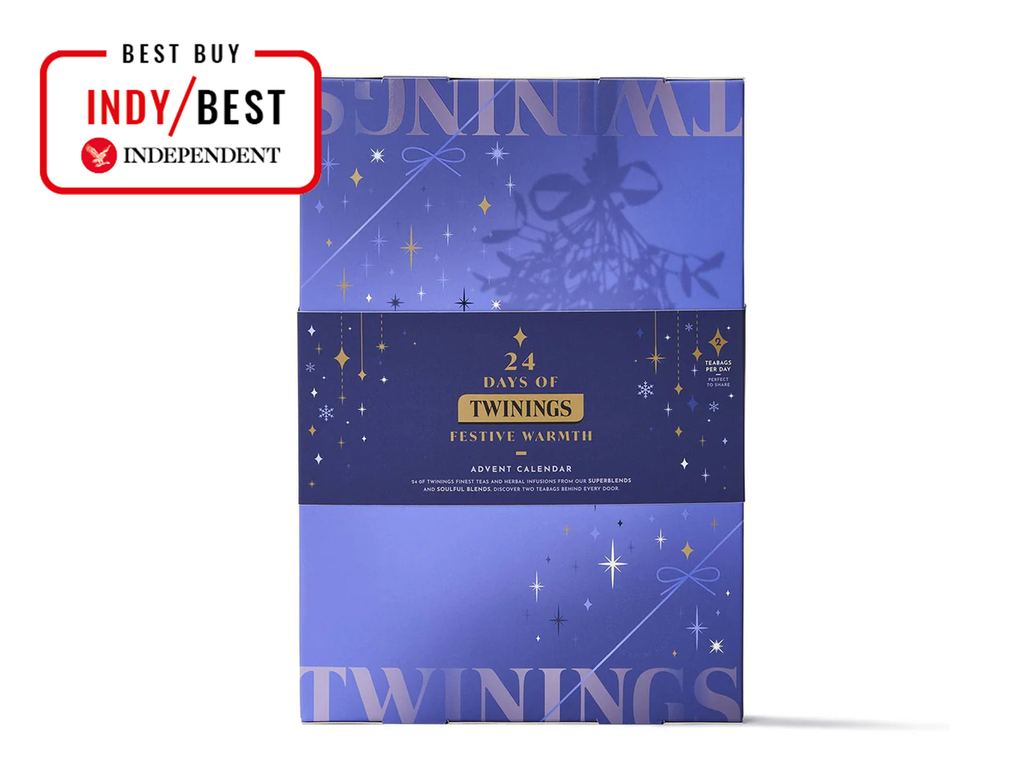 Best tea advent calendar IndyBest review Twinings advent calendar ‘24 days of festive warmth’