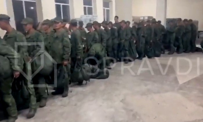 Ukraine video appears to show North Korean troops at Russian military base