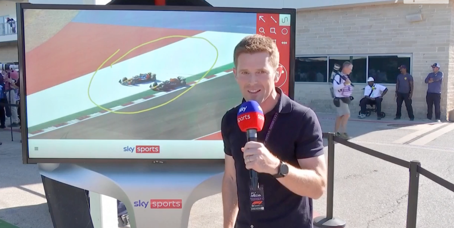 Anthony Davidson insists F1 bosses need to put a gravel track outside turn 12 at the Circuit of the Americas