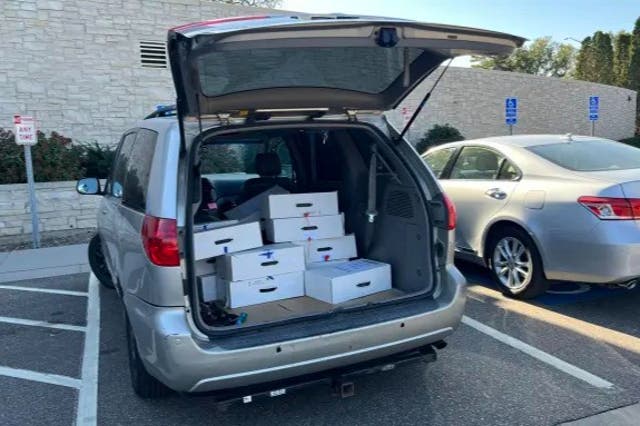 <p>Thousands of ballots were left unattended in the trunk of a car outside Minnesota’s Edina City Hall and now the employee responsible has been fired </p>