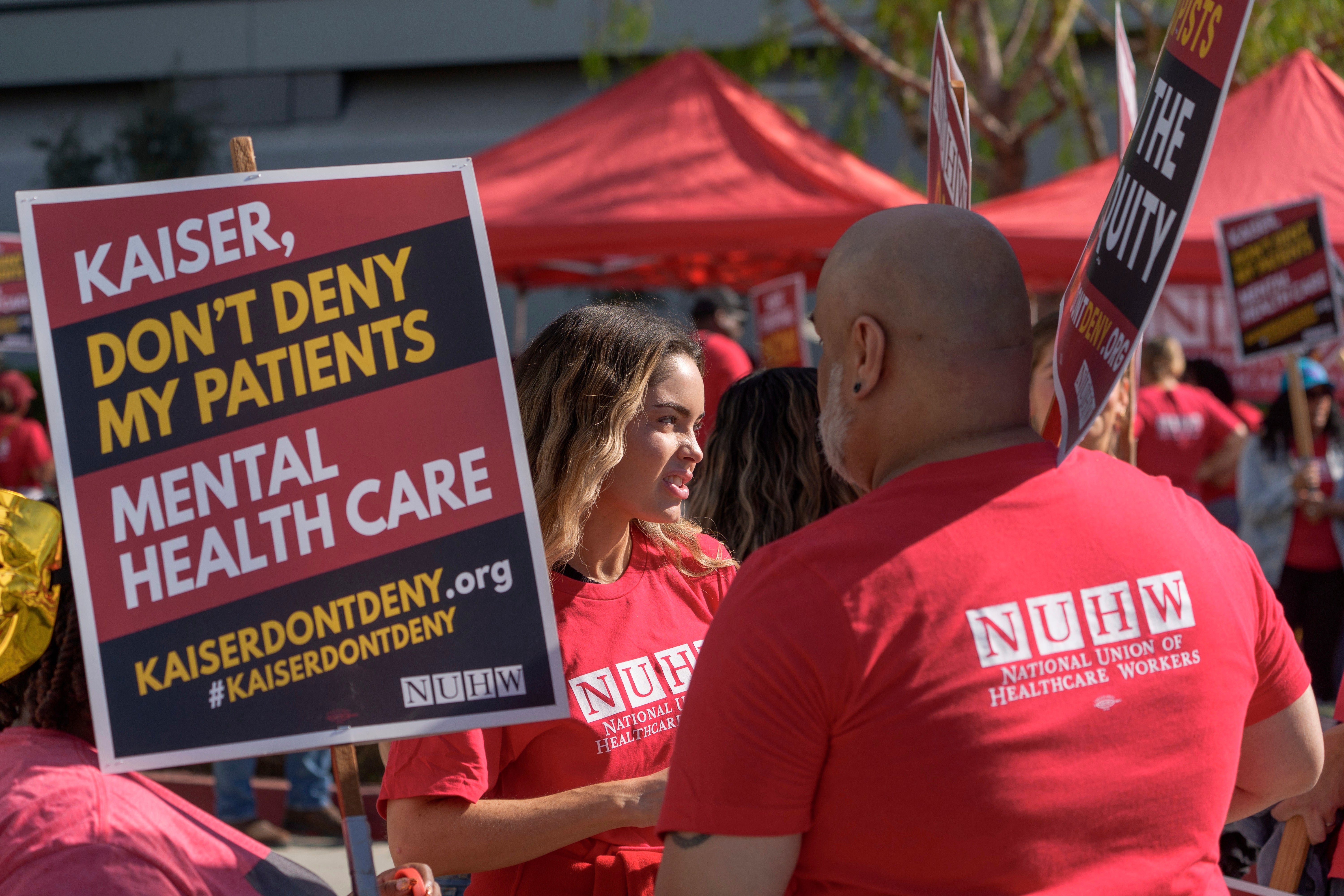 California Mental Health Workers Strike