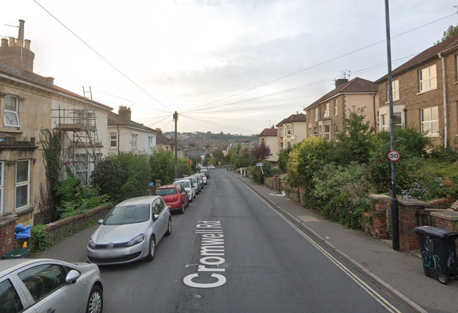 The woman was found dead on Cromwell Road in Bristol