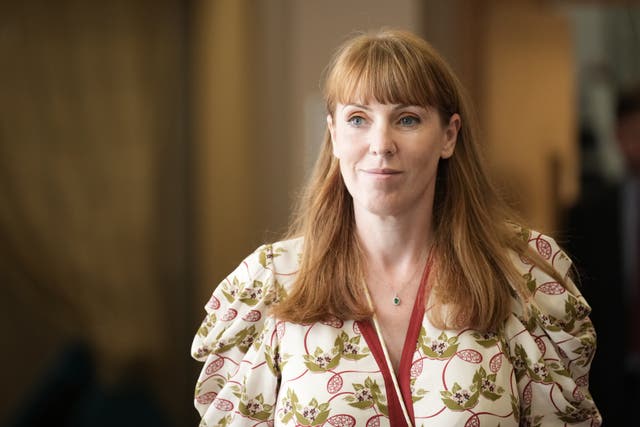 <p>Deputy prime minister Angela Rayner has now declared £3,550 worth of clothes donated by Waheed Alli earlier this year</p>