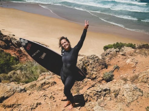 Giulia Manfrini, a 36-year-old surfer from Turin in Italy, died after a swordfish impaled her in Indonesia