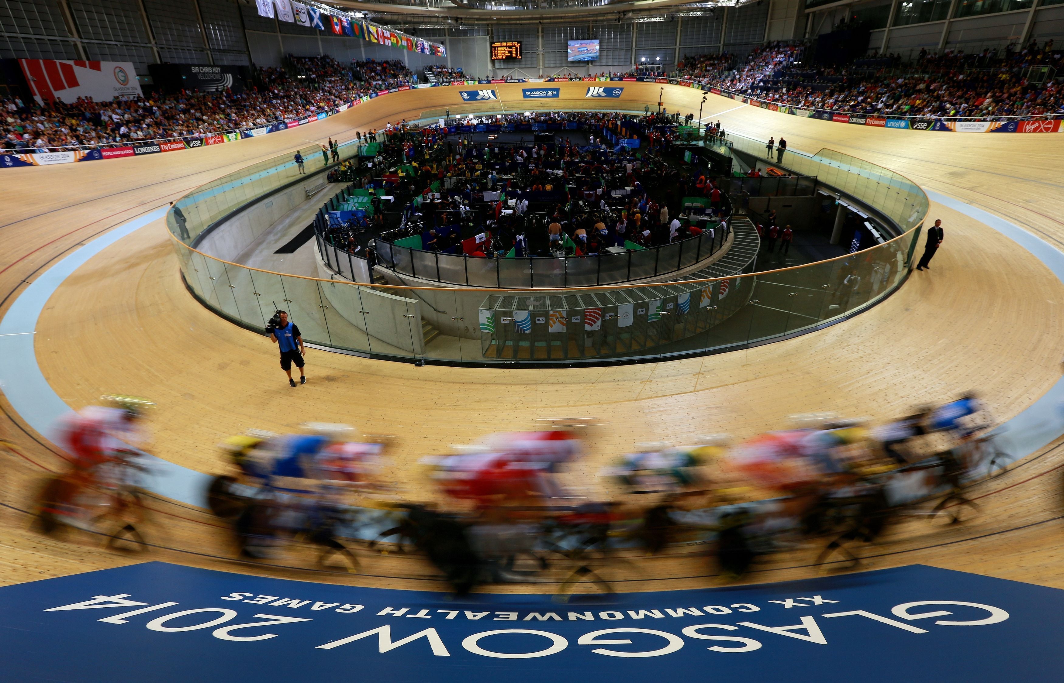 Events will take place in the Sir Chris Hoy Velodrome (David Davies/PA)