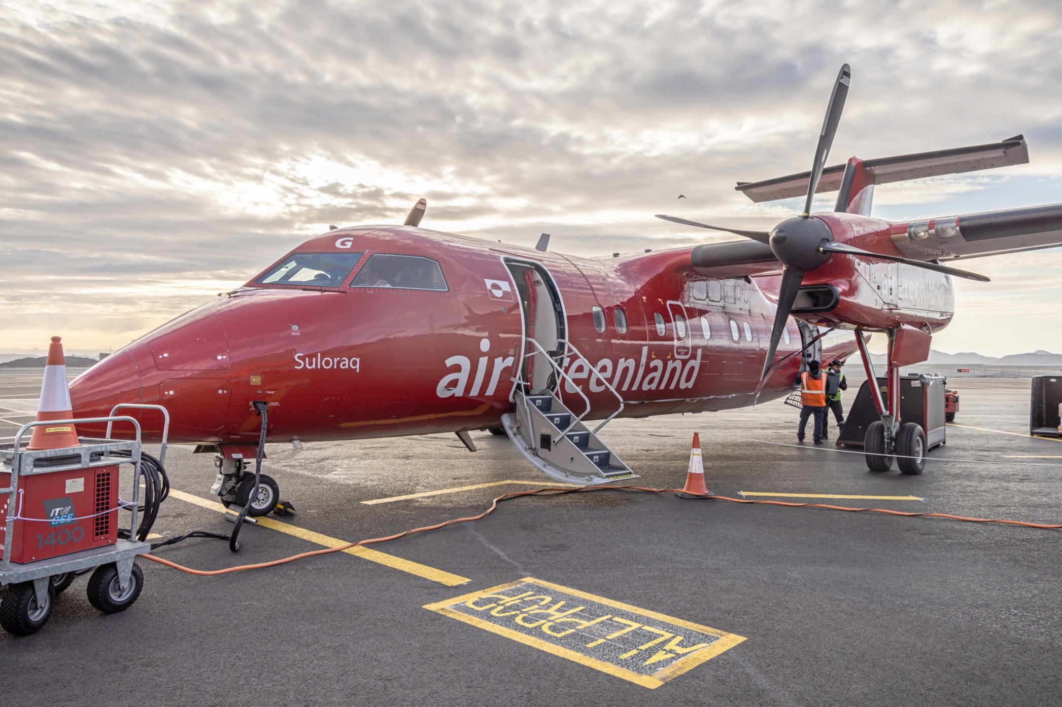 Many visitors currently flying to Nuuk have to make at least one transfer along the way