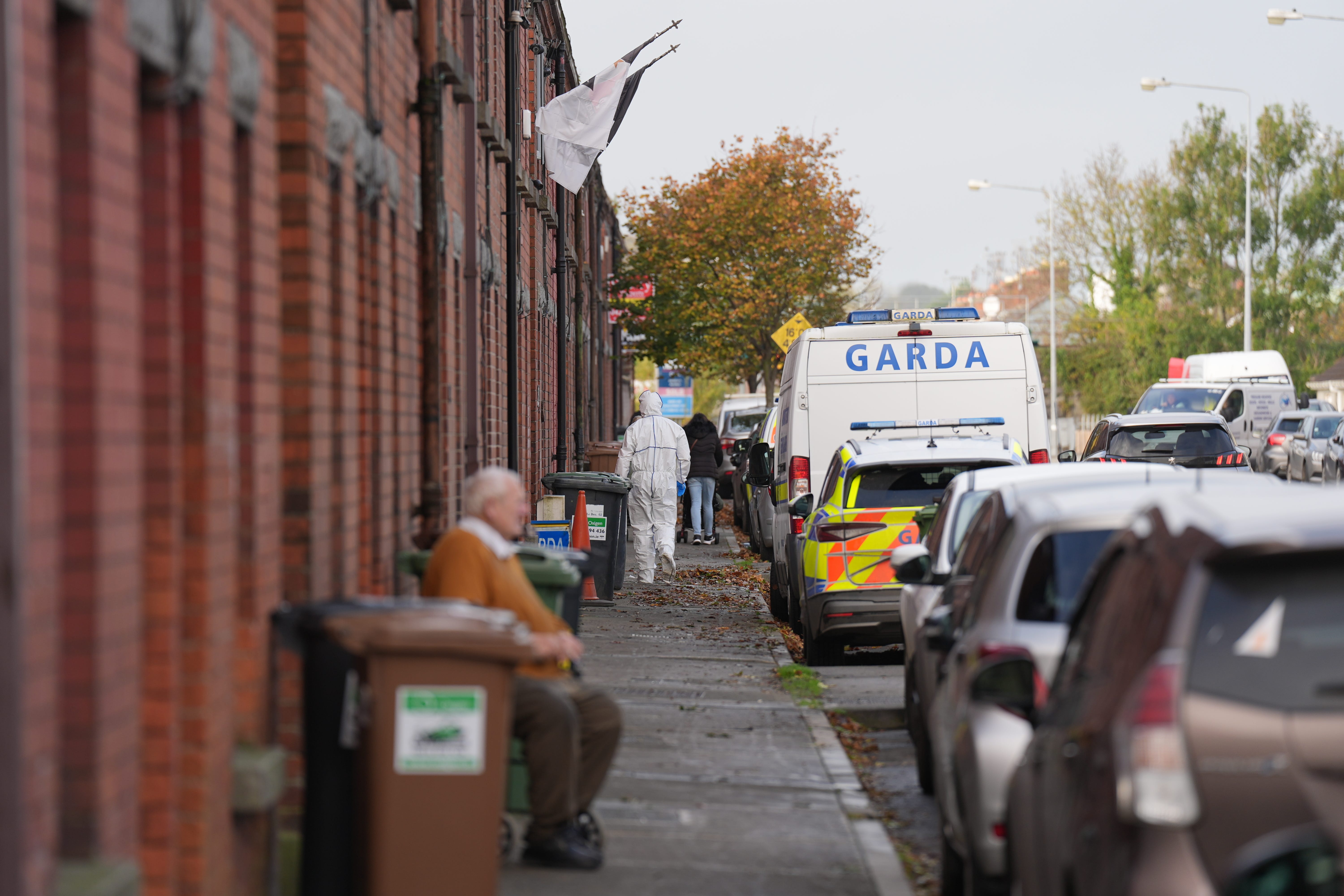 Detectives investigating the suspected murder of eight-year-old Kyran Durnin in Ireland are searching his former family home in Co Louth (Niall Carson/PA)