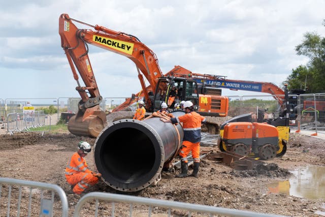 There are no plans to install effluent meters in UK properties (Gareth Fuller/PA)