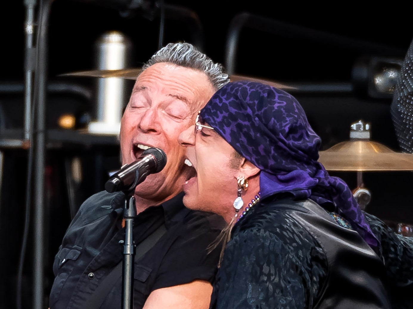 Bruce Springsteen and Steven Van Zandt have been performing together since 1975