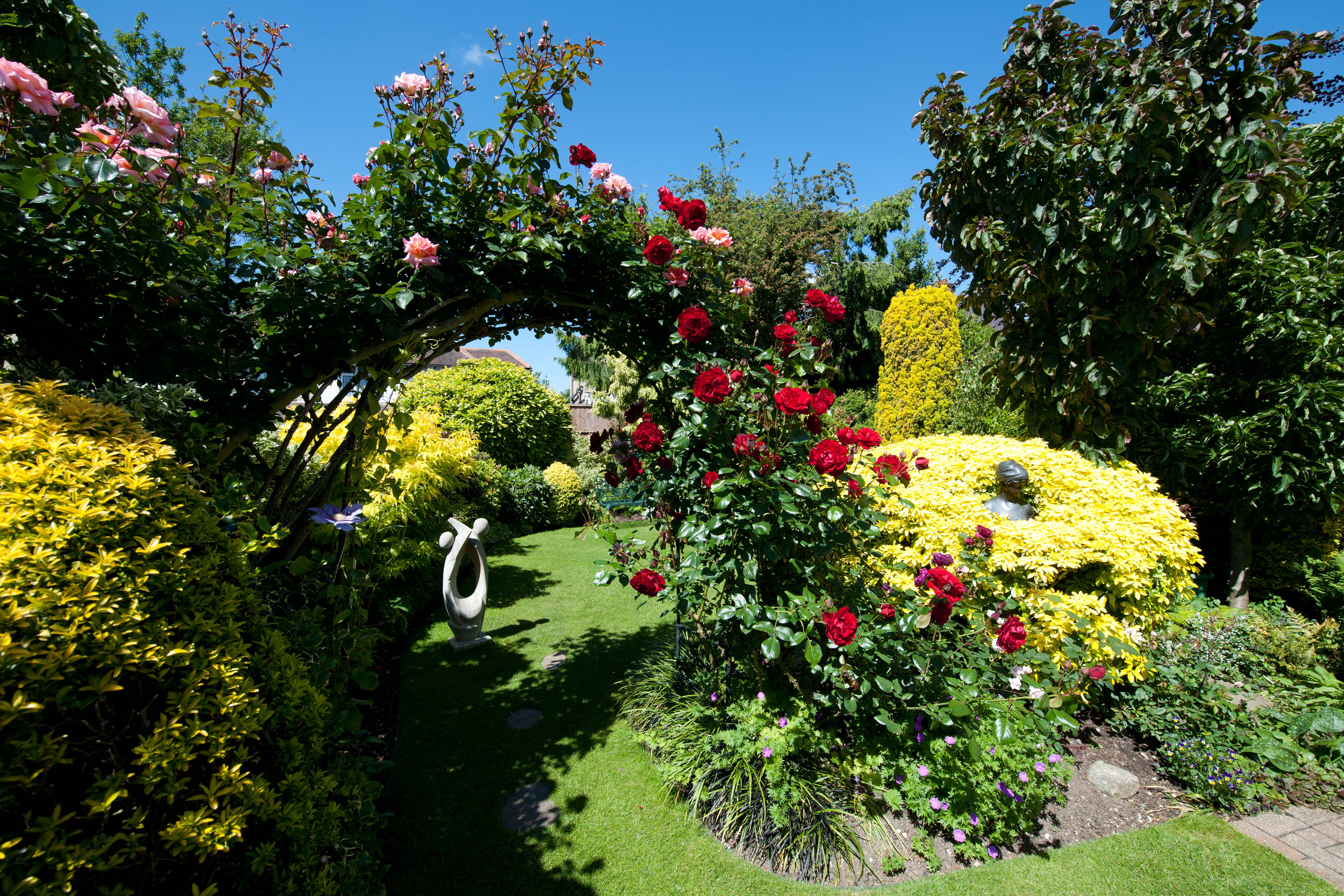 Homes should be sold with ‘garden performance certificates’, the RHS has said (Alamy/PA)