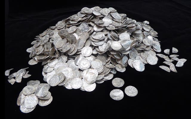 <p>The 11th-century coin trove is known as the Chew Valley Hoard</p>