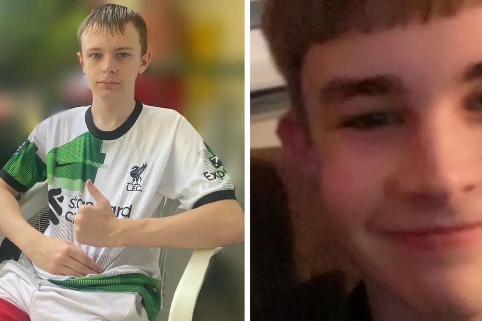 Mason Rist and Max Dixon both died in hospital in the early hours of January 28 (Family handouts/PA)