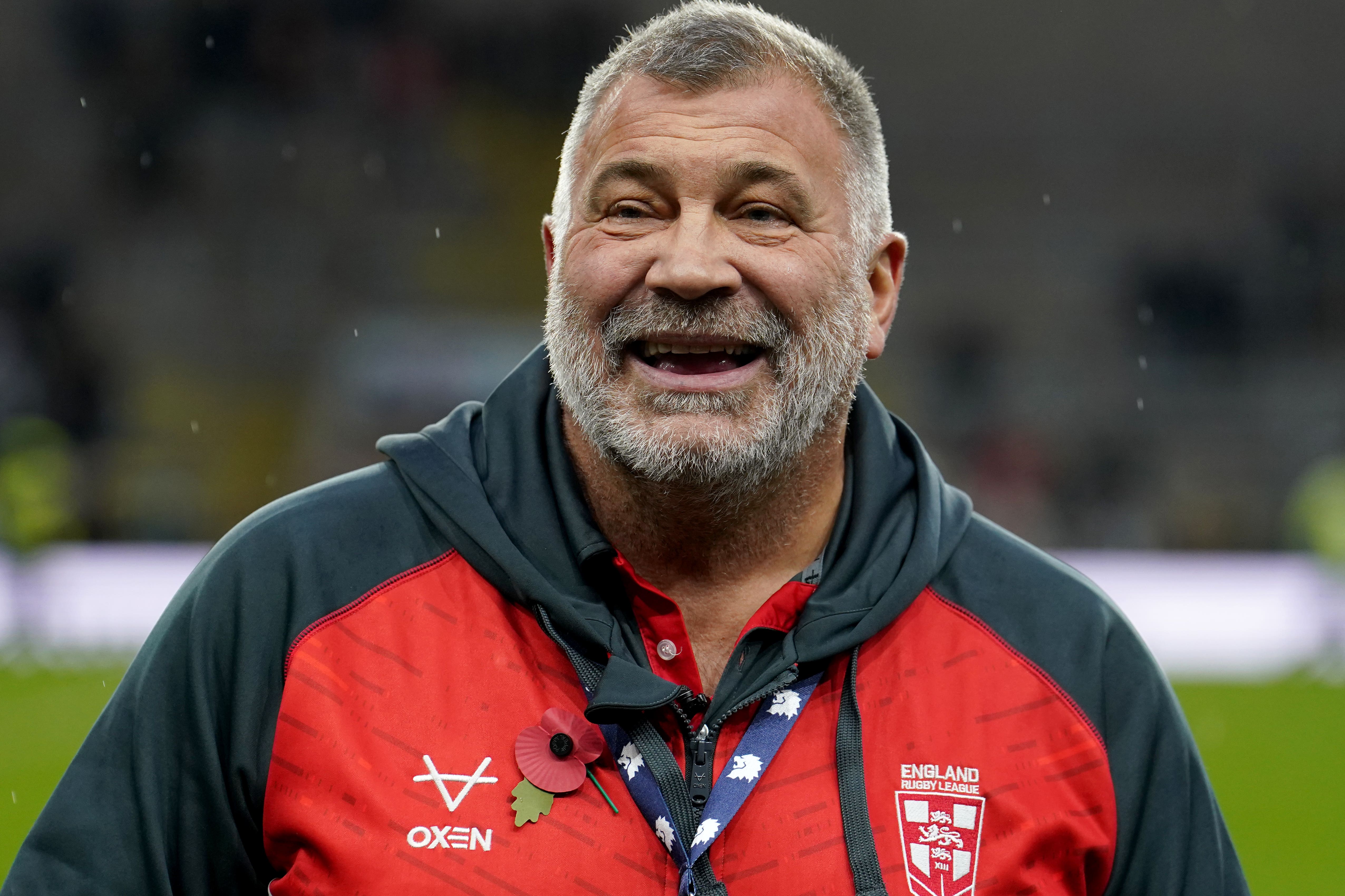 Shaun Wane is relishing the upcoming two-test series against Samoa (Martin Rickett/PA)