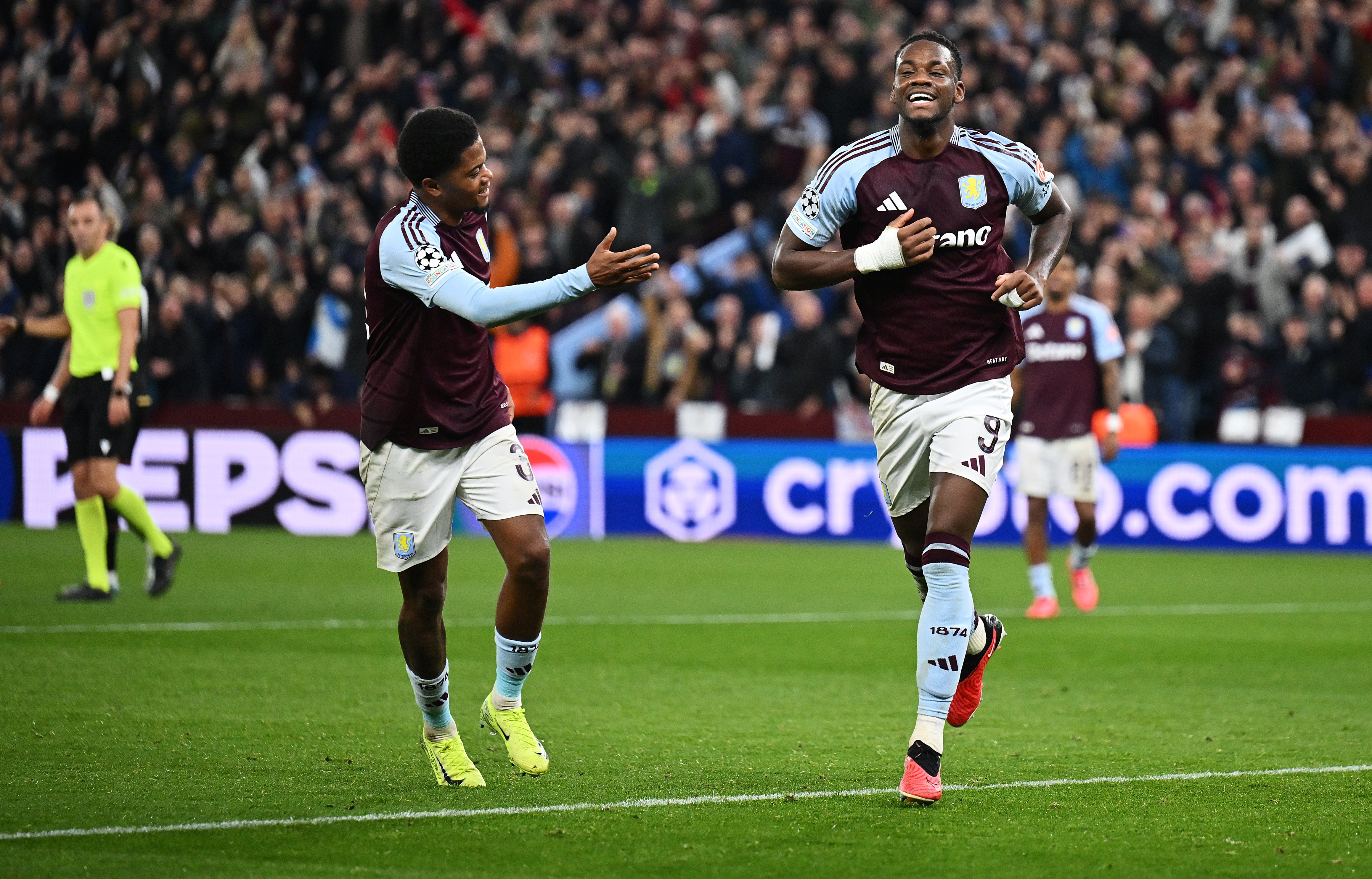 Aston Villa maintain flawless start to move to the top of the Champions League