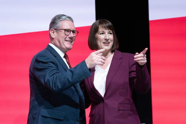 <p>Prime Minister Keir Starmer and Chancellor of the Exchequer Rachel Reeves (Stefan Rousseau/PA)</p>