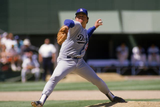 <p>Fernando Valenzuela became an LA Dodgers icon during his career </p>