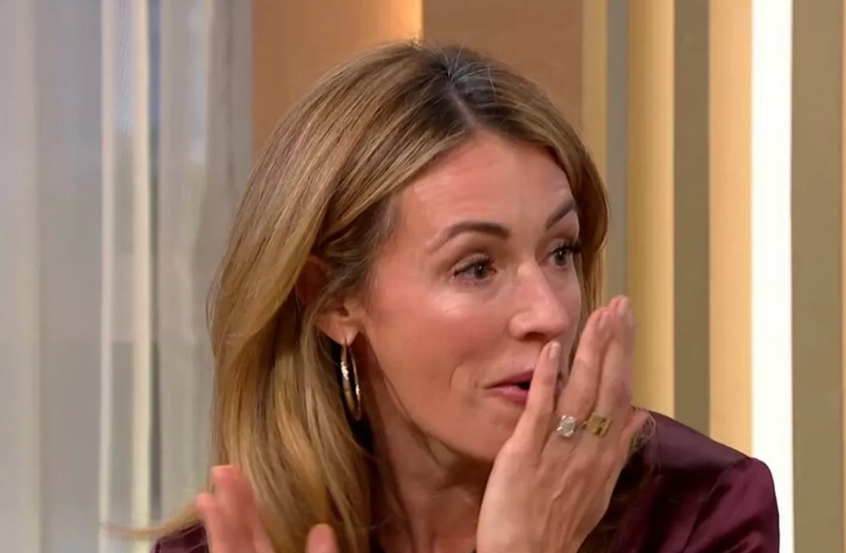 Cat Deeley left emotional as she is comforted by Ben Shepard on This Morning