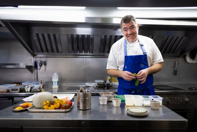 <p>Nathan Outlaw has created a  five-course seafood tasting menu for Cunard guests</p>