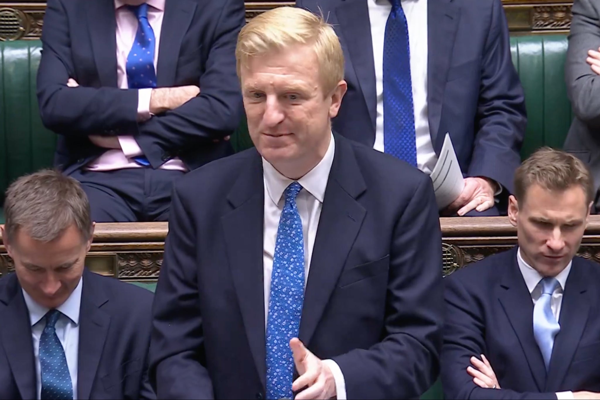 Oliver Dowden praised King Charles’s work ethic during PMQs.