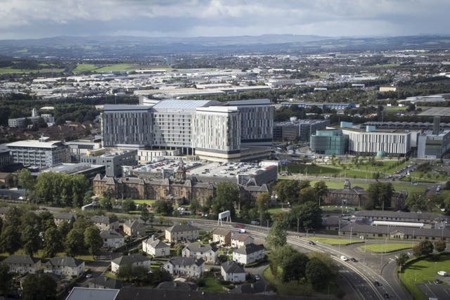 The inquiry is looking at the Queen Elizabeth University Hospital in Glasgow (Jane Barlow/PA)