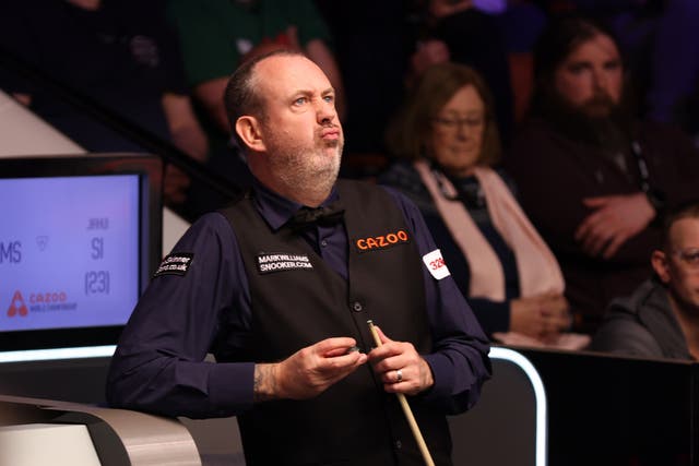 <p>Mark Williams has taken another dig at Stephen Hendry </p>